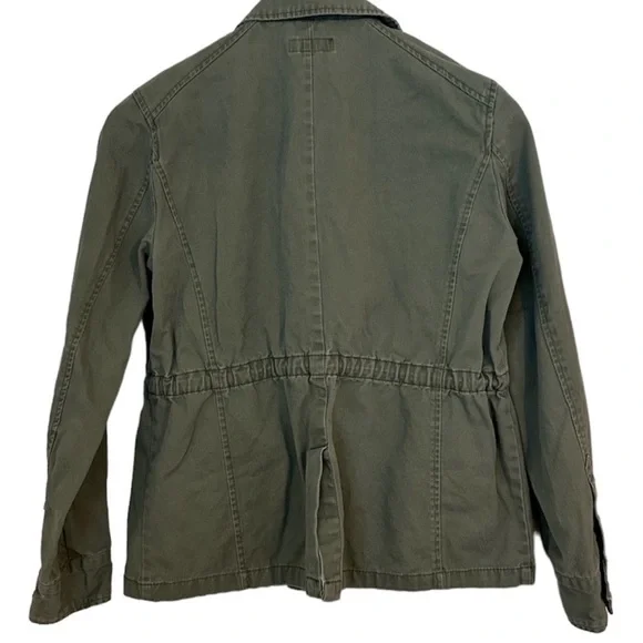 a.n.a Women's Green Utility Jacket - Picture 2 of 5